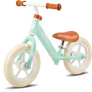 JOYSTAR 12 Inch Kids Balance Bike for 2 3 4 5 Years Old Boys Girls, Lightweight Toddler Balance Bikes with Adjustable Handlebar and Seat, Lightweight Gift Bike
