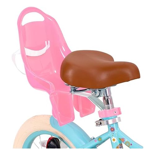  JOYSTAR Little Daisy Kids Bike for Girls Boys Ages 2-7 Years, 12 14 16 Inch Girls Bikes with Doll Bike Seat & Streamers, Boys Bikes with Flag & Number Plate, Multiple Colors