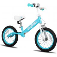 JOYSTAR 14/16 Inch Balance Bike for Toddlers and Kids, 14 in Balance Bike for 3-6 Year Old Girls Boys, 16 Large Balance Bikes for Big Kids 5-8 Years, No Pedal Training Bicycle