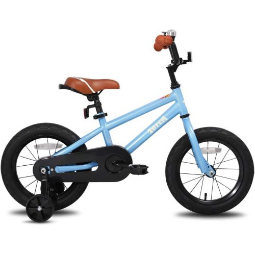  JOYSTAR Kids Bike with DIY Sticker for Enclose Chain Guard, Kids Bicycle with Training Wheel for Boys & Girls (12, 14, 16 inch)