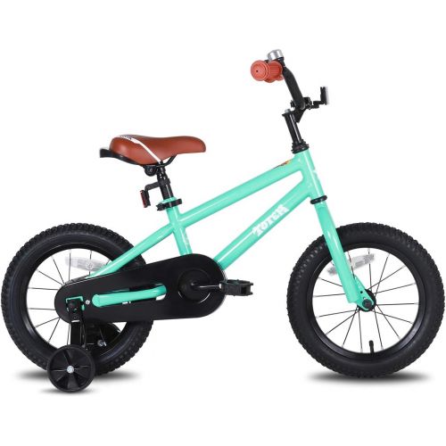  JOYSTAR Kids Bike with DIY Sticker for Enclose Chain Guard, Kids Bicycle with Training Wheel for Boys & Girls (12, 14, 16 inch)