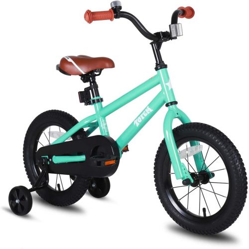  JOYSTAR Kids Bike with DIY Sticker for Enclose Chain Guard, Kids Bicycle with Training Wheel for Boys & Girls (12, 14, 16 inch)