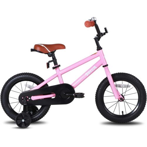  JOYSTAR Kids Bike with DIY Sticker for Enclose Chain Guard, Kids Bicycle with Training Wheel for Boys & Girls (12, 14, 16 inch)