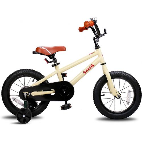  JOYSTAR Kids Bike with DIY Sticker for Enclose Chain Guard, Kids Bicycle with Training Wheel for Boys & Girls (12, 14, 16 inch)