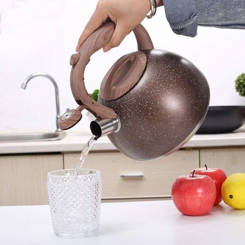  JPMSB 3L Stainless Steel Automatic Whistling For Gas Stove Cookware With Wood Handle Coffee Water Pot Tea Kettle Large Capacity