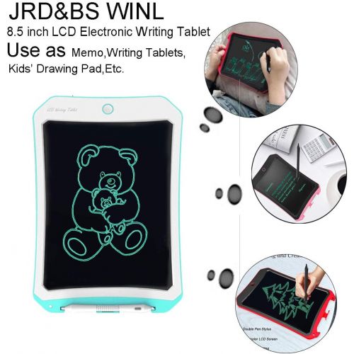  [아마존베스트]JRD&BS WINL 8.5 Inch Writing Drawing Board Graffite Board Childrens Toy 4-8 Birthday Gifts for Children Adults Writing Board with Pen Smart Paper Drawing Writer, Blue D