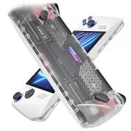 JSAUX RGB Transparent Back Plate for ROG Ally, ROG Ally Case Accessories DIY Clear Edition Replacement Shell Compatible with ASUS ROG Ally - PC0110