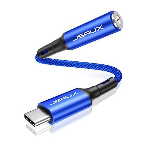  [아마존베스트]JSAUX USB C to 3.5 mm Jack Adapter, USB Type C Headphone Adapter Aux Adapter for Huawei P40/P30/P20 Pro/Mate 10/20 Pro, Samsung S20/S20 Ultra/Note 20/A80, One Plus 7/6T, Pixel 3/2X