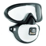 JSP FilterSpec Pro P2V Particulate Half-mask w/Safety Goggles
