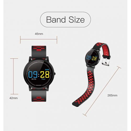  JSX IP67 Waterproof Smart Bracelet, Heart Rate Activity Tracker Fitness Wristband Smart Watch, Calorie Counter Sports Watch