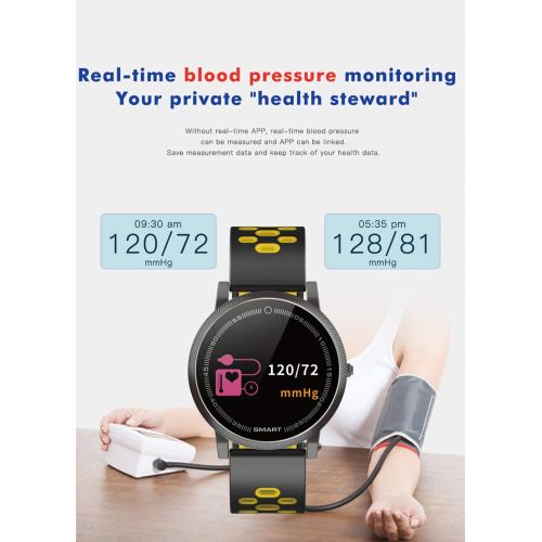  JSX IP67 Waterproof Smart Bracelet, Heart Rate Activity Tracker Fitness Wristband Smart Watch, Calorie Counter Sports Watch