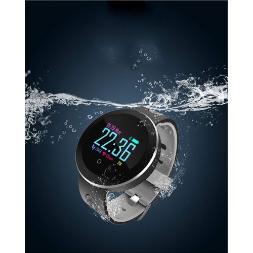  JSX IP68 Waterproof Smart Bracelet, Heart Rate Activity Tracker Fitness Wristband Smart Watch, Bluetooth 4.0 for iOS and Android Phones