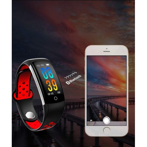  JSX IP68 Waterproof Smart Bracelet, Heart Rate Activity Tracker Fitness Wristband Smart Watch, Suitable for Android and iOS Mobile Phones