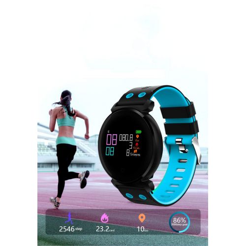  JSX IP68 Waterproof Fitness Tracker, Smart Bracelet Wristband Sports Pedometer with Sleep Heart Rate Monitor