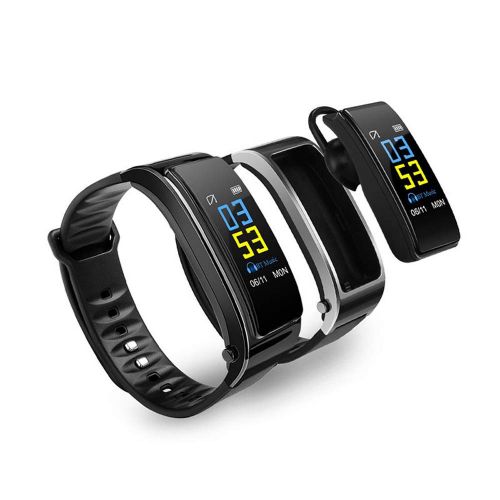  JSX Smart Fitness Tracker, Activity Tracker Pedometer Watch and Sleep Monitor Smart Bracelet, Support for Headset Calls