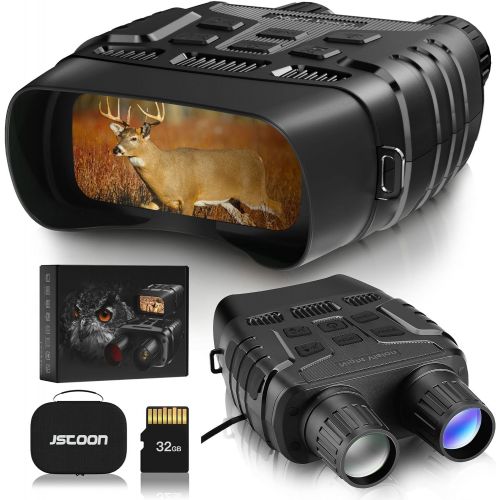  [아마존베스트]JStoon Night Vision Goggles Night Vision Binoculars - Digital Infrared Binoculars with Night Vision with 32 GB Memory Card