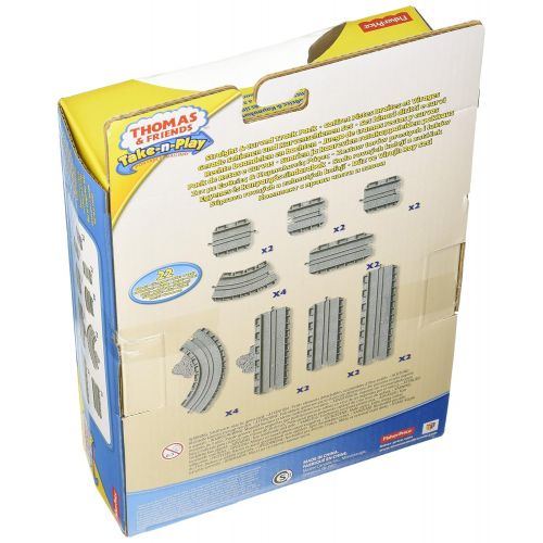  JT's and ships from Amazon Fulfillment. Fisher-Price Thomas & Friends Take-n-Play, Straight and Curved Track Pack