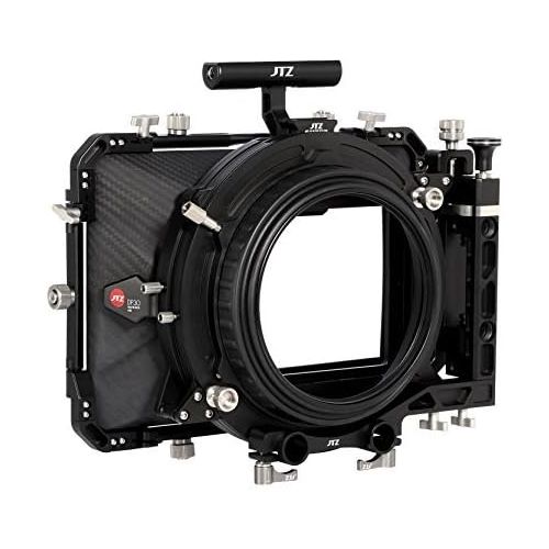  JTZ DP30 Cine Carbon Fiber 4x5.65 Inch Swing-Away Matte Box 15mm / 19mm Rod Railblocker for Sony FS5 FS7 ARRI RED Canon C100 C200 C300 Blackmagic BMPCC 4K 6K Pro BMCC Pocket Cinema