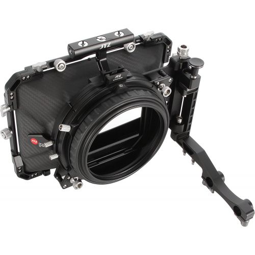  JTZ DP30 Cine Lens Carbon Fiber 4x4 Swing-Away Matte Box with 15mm/19mm Rod Rail Rig for Sony FS5 FS7 ARRI RED Canon C100 C200 C300 BM D Blackmagic BMPCC BMCC Pocket Cinema Panason