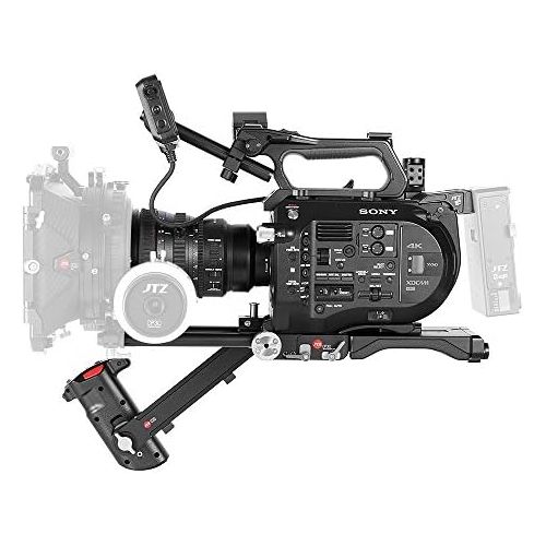  JTZ DP30 Camera Baseplate Shoulder Support Rig 15mm Rod Kit for SONY FS7 PXW-FS7