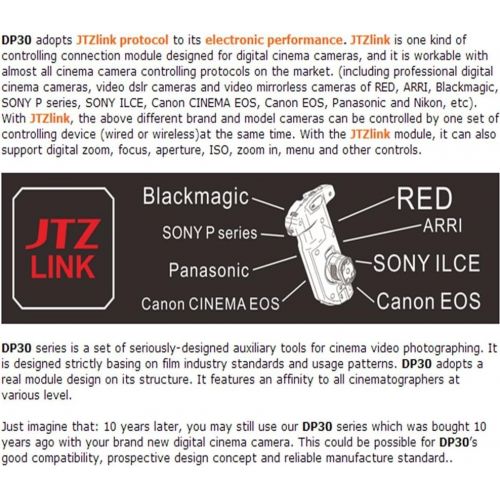  JTZ DP30 Camera Baseplate Shoulder Support Rig 15mm Rod Kit for SONY FS7 PXW-FS7