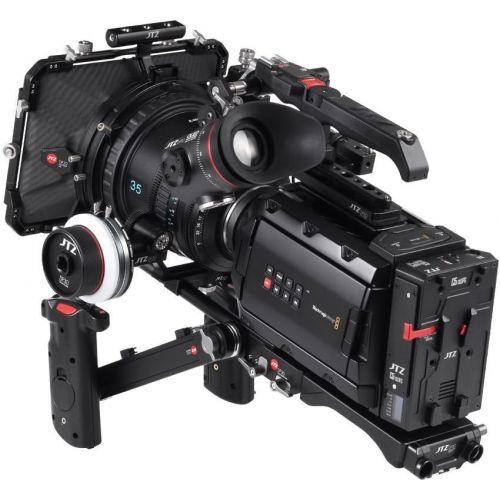  JTZ DP30 Camera Cage Baseplate Rig for Blackmagic URSA MINI 4K 4.6K EF PL Cinema Camera