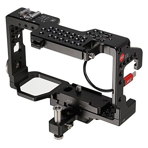  JTZ DP30 JL-JS7 Camera Cage with Quick Release Plate and Hot Shoe for Sony A7 A7S A7SII A7SM2 A7R A7RII A7M2 Dslr Camera Flash Speedlite