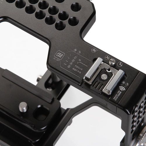  JTZ DP30 JL-JS7 Camera Cage with Quick Release Plate and Hot Shoe for Sony A7 A7S A7SII A7SM2 A7R A7RII A7M2 Dslr Camera Flash Speedlite