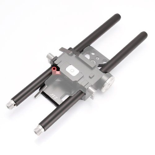  JTZ DP30 6 Length 15mm Dia Aluminum Alloy Rods for Rod Support System DSLR Shoulder Rig Follow Focus Matte Box