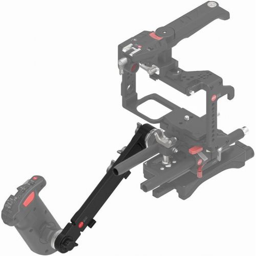  JTZ DP30 Adjustable Length Extension Arm Bracket with Arri Lock for Handle Grip Standard ARRI Teeth RED URSA MINI BMPCC FS7 Camera Cage Rig