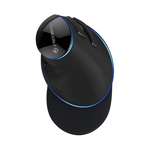  [아마존 핫딜] [아마존핫딜]J-Tech Digital Wired Ergonomic Vertical USB Mouse with Adjustable Sensitivity (600/1000/1600 DPI), Scroll Endurance, Removable Palm Rest & Thumb Buttons [V628]