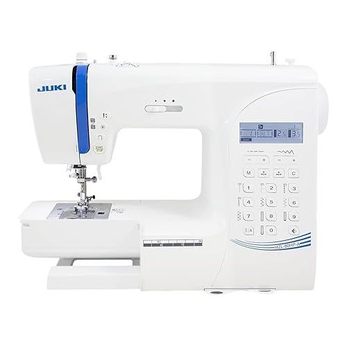  Juki HZL-80HP Sewing Machine with Automatic Needle Threader and Automatic One Step Buttonholing, Comes with a Hard-Shell Carrying Case