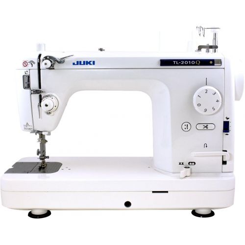  Juki TL-2010Q 1-Needle, Lockstitch, Portable Sewing Machine with Automatic Thread Trimmer for Quilting, Tailoring, Apparel and Home Decor
