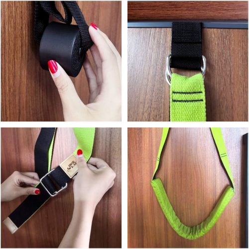  [아마존베스트]JULYS SONG Yoga Strap Stretch Band Leg Stretcher Stretch Band Leg Stretcher Made of Cotton for Yoga Ballet Gymnastics Training