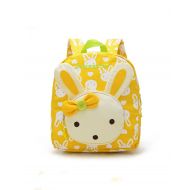 JUNBOON Junboon Children Backpack Baby Toddler Small Rabbit Backpack Schoolbag Shoulder Bags for Kids under 6 years (Yellow)