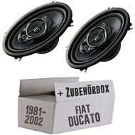 JUST SOUND best choice for caraudio Fiat Ducato 230?Front???Pioneer TS Oval A4633I 4x6?3?Way Custom Fit Speaker Installation Kit