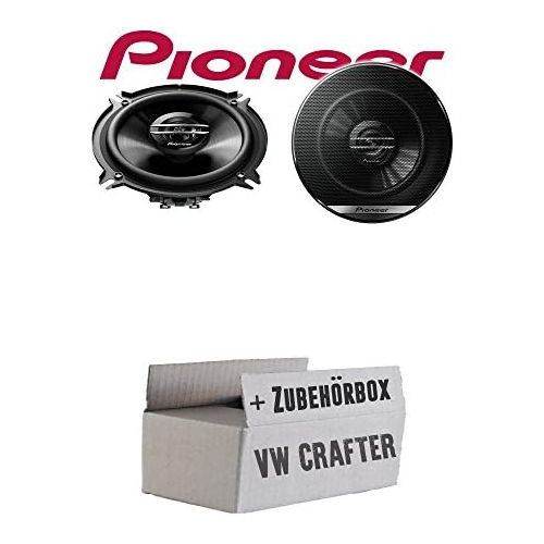 JUST SOUND best choice for caraudio VW Crafter Front Speakers Pioneer TS Car G1320?°F???13?cm 2?Way 130?mm Coaxial Car Speakers Car Installation Kit???Mounting kit