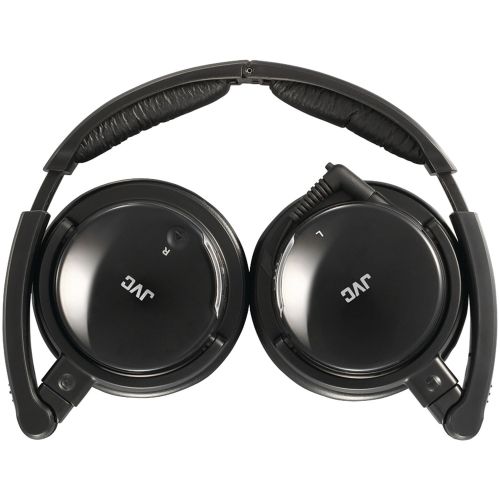  JVC HANC120 Noise-Canceling Headphones with Retractable Cord