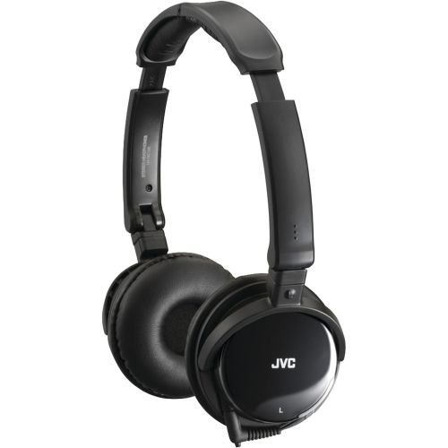  JVC HANC120 Noise-Canceling Headphones with Retractable Cord