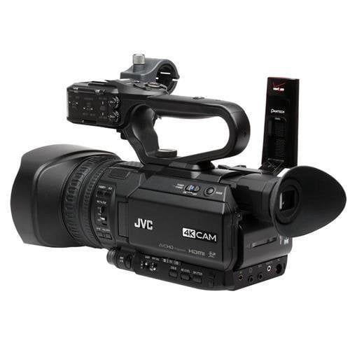  JVC GY-HM200SP 4KCAM Compact Handheld Streaming Camcorder