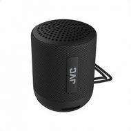 JVC Portable Gumy Plus Wireless Speaker with 45mm driver for Powerful Surround Sound, Bluetooth 5.3, Lightweight, TWS capability, USB-C, AUX in, up to 16-Hour Battery Life - SPSG2BTB (Black)