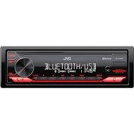 JVC KD-X270BT Bluetooth Car Stereo w/USB Port - AM/FM Radio, MP3 Player, High Contrast LCD, 50 Watts, Detachable Face Plate - Single DIN - 13-Band EQ