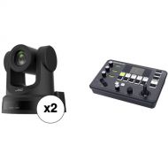 JVC KY-PZ200 HD PTZ Remote 20x Zoom Camera Kit (2-Pack)
