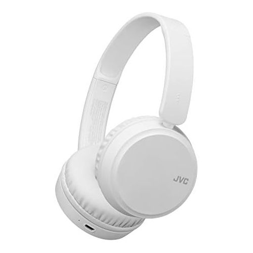  JVC Deep Bass Wireless Headphones, Bluetooth 4.1, Bass Boost Function, Voice Assistant Compatible, 17 Hour Battery Life - HAS35BTW(White)
