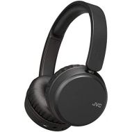 JVC Noise Cancelling Wireless Headpones, Bluetooth 4.1, Bass Boost Function, Voice Assistant Compatible - HAS65BNB(Black)