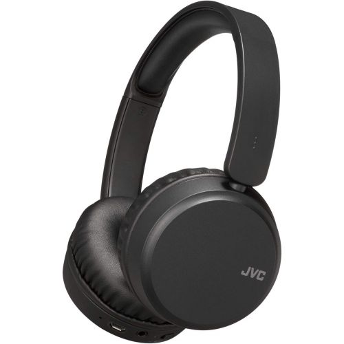  JVC Noise Cancelling Wireless Headpones, Bluetooth 4.1, Bass Boost Function, Voice Assistant Compatible - HAS65BNB(Black)