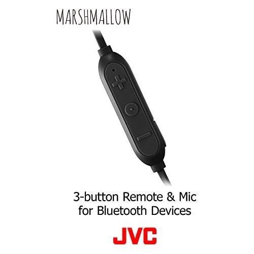  JVC Wireless Memory Foam Earbud Marshmallow Wireless Memory Foam Earbud, Blue (HAFX29BTA)