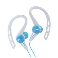 JVC HAECX20A Sports Clip Inner Ear Headphones, Blue