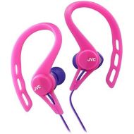 JVC HAECX20P Sports Clip Inner Ear Headphones, Pink