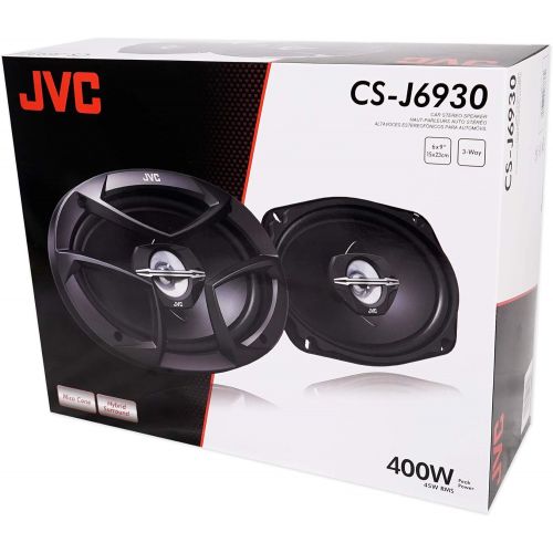  6x9 JVC Front Factory Speaker Replacement Kit for 2006-08 Dodge Ram 1500